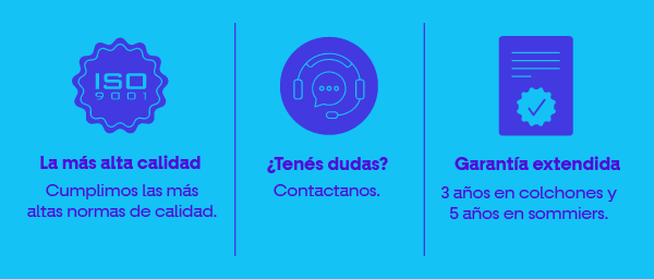 La más alta calidad. Garantía extendida.